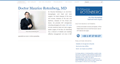 Desktop Screenshot of docteur-maurice-rotenberg.com